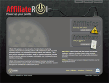 Tablet Screenshot of affiliateroi.net